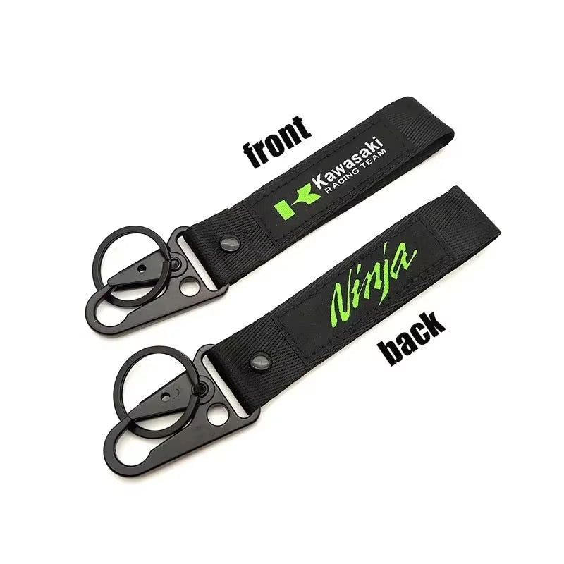 Suitable for  Ninja Series Motorcycle Keychain Key Belt Lanyard Accessories Decoration