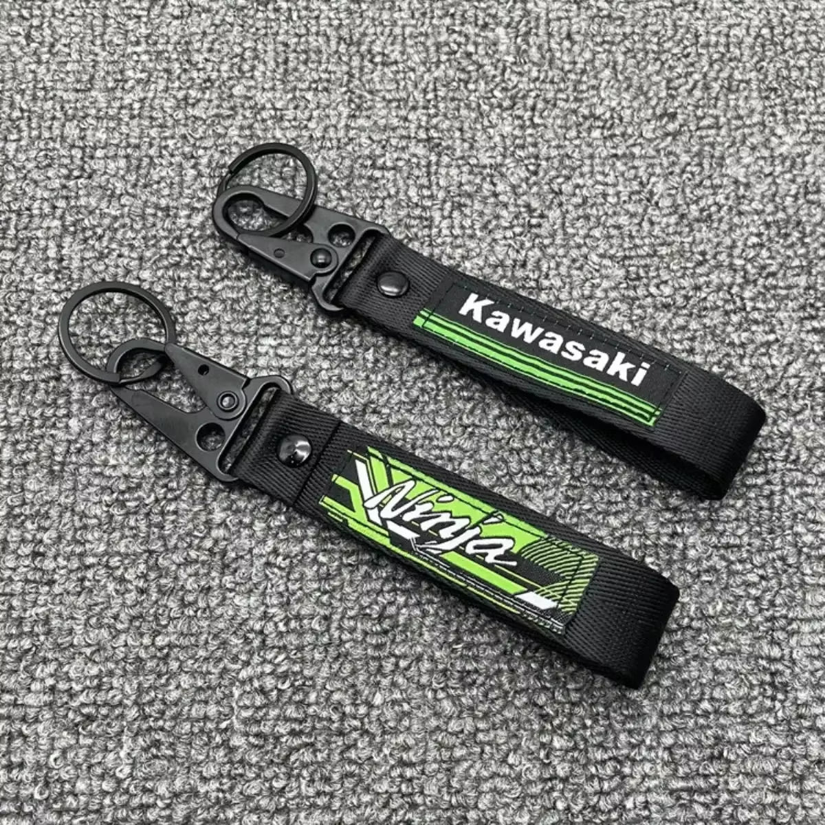 Suitable for  Ninja Series Motorcycle Keychain Key Belt Lanyard Accessories Decoration